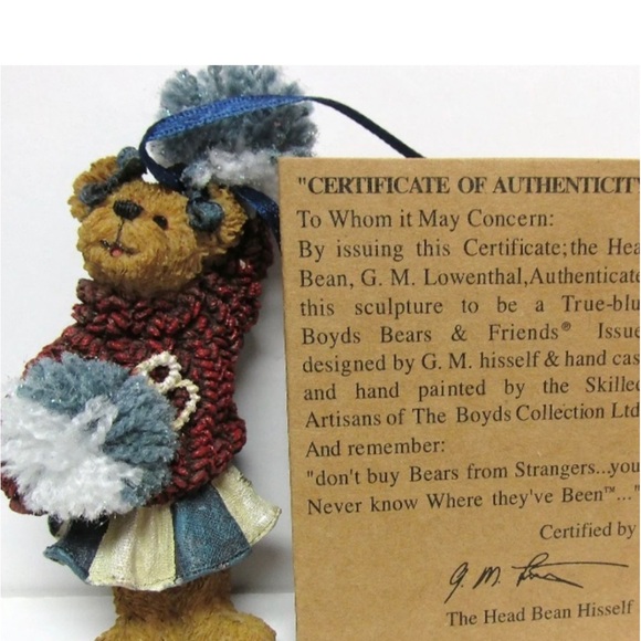 EDITION(RETIRED)BOYD’S BEARS Sissy Boom Bah - Picture 4 of 4